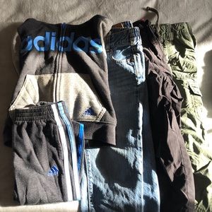 Lot of boys 3t pants & Adidas sweats